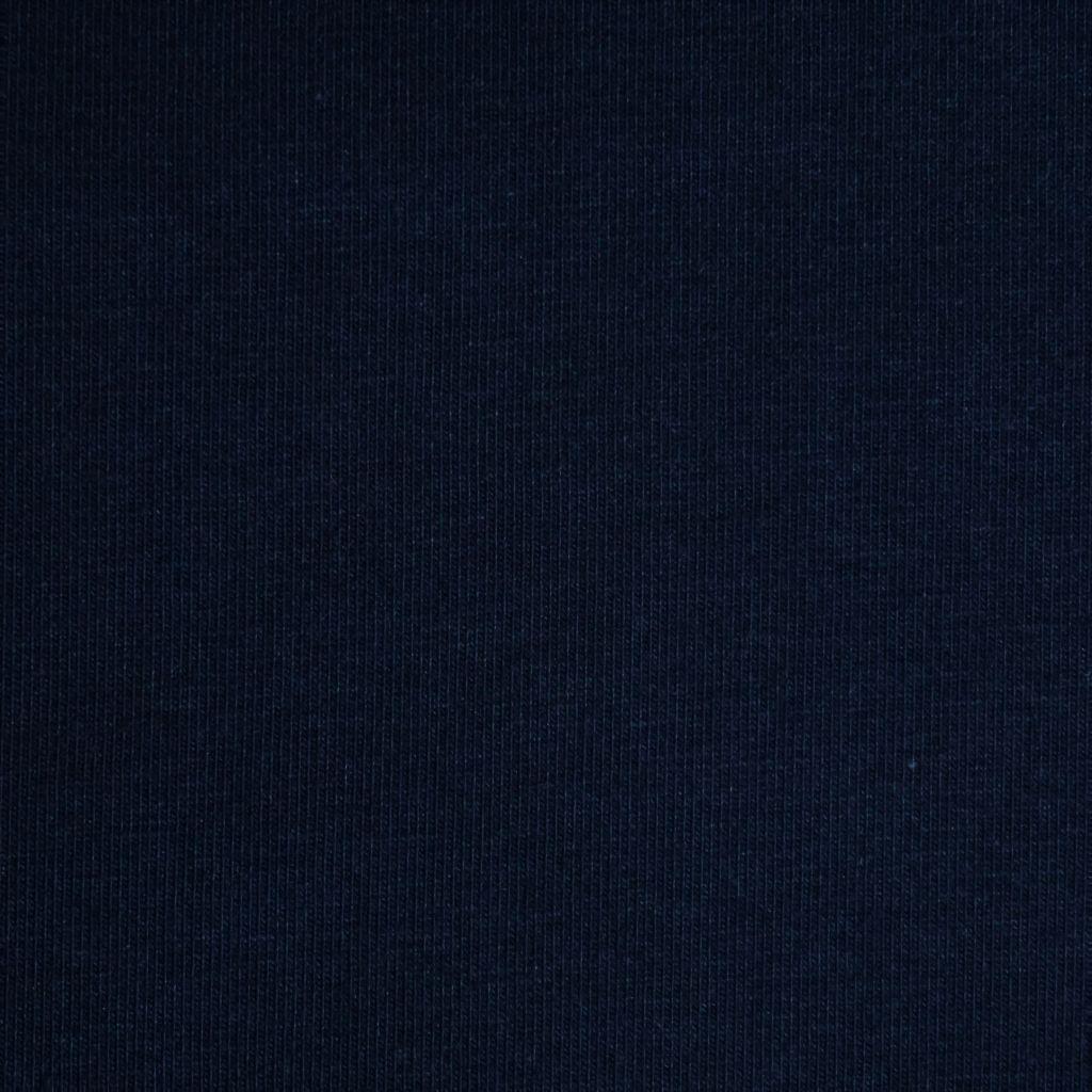 Baumwolljersey navyblau - BIO