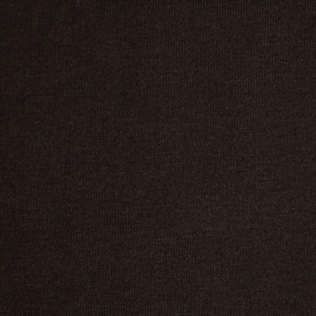 Singlejersey uni aus Baumwolle kaffeebraun - Bio
