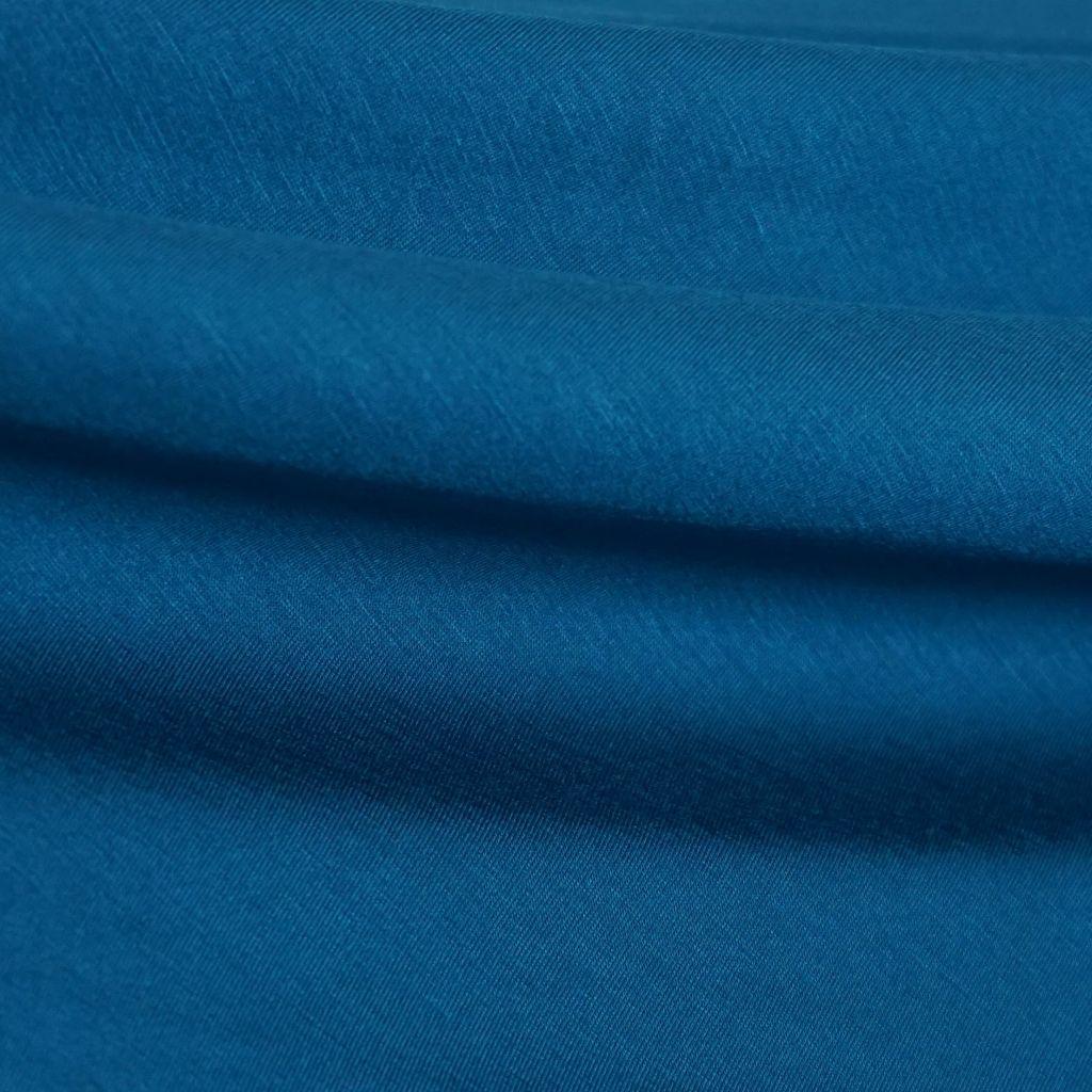 Viskosejersey aus Bambusfaser uni petrolblau