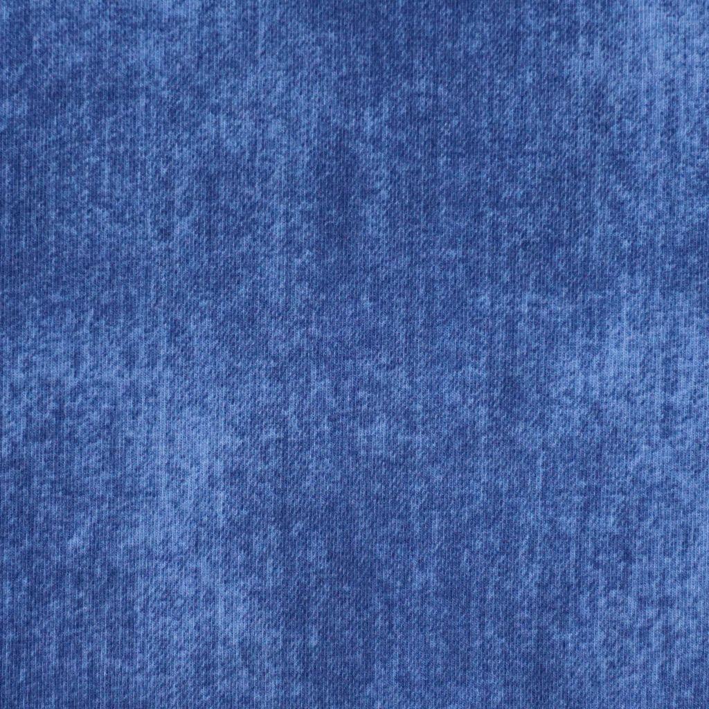 Baumwolljersey Jeanslook blau