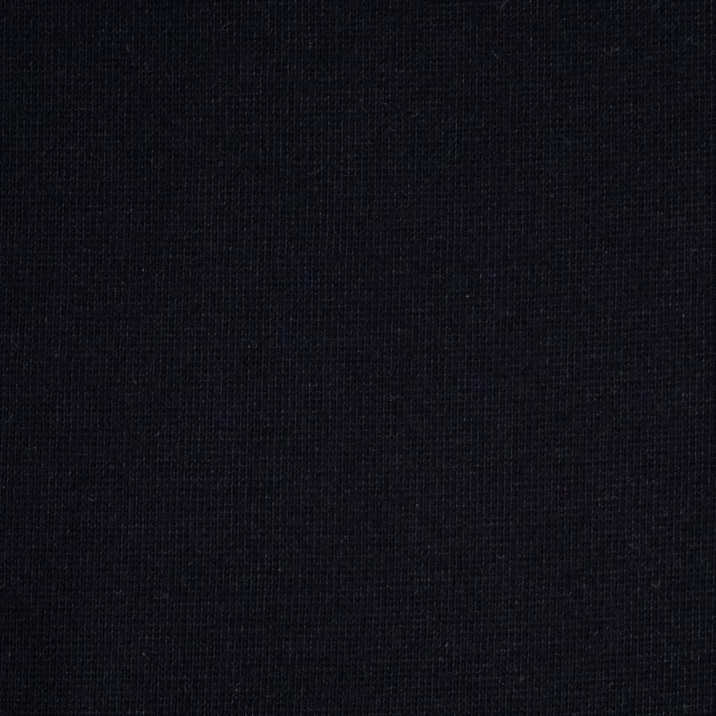 Bündchenware schwarz - Bio