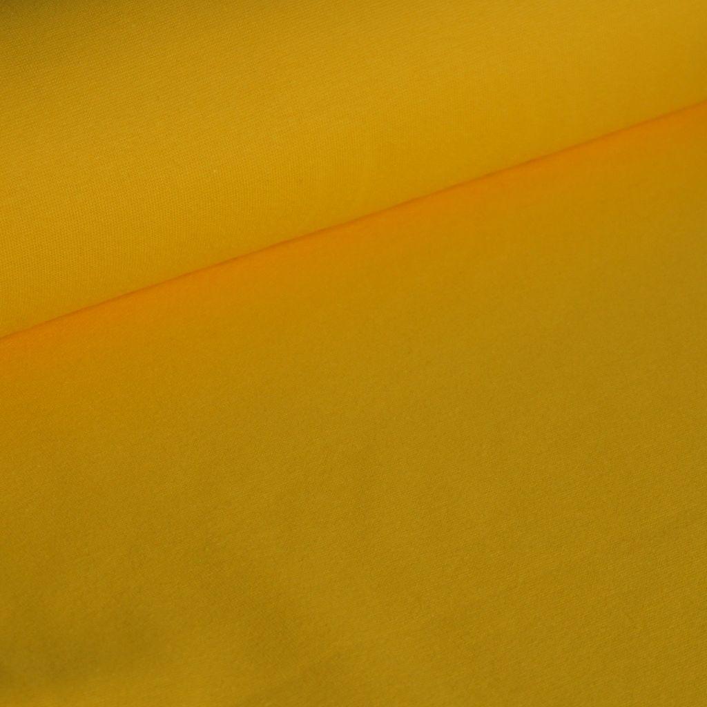 Bündchenware sonnengelb – Bio