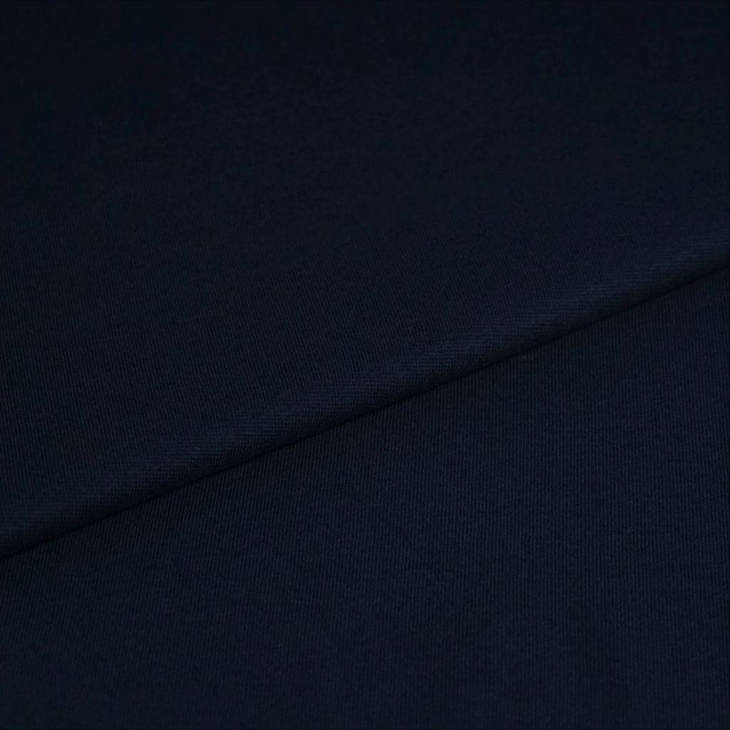 Bündchenware navyblau – Bio