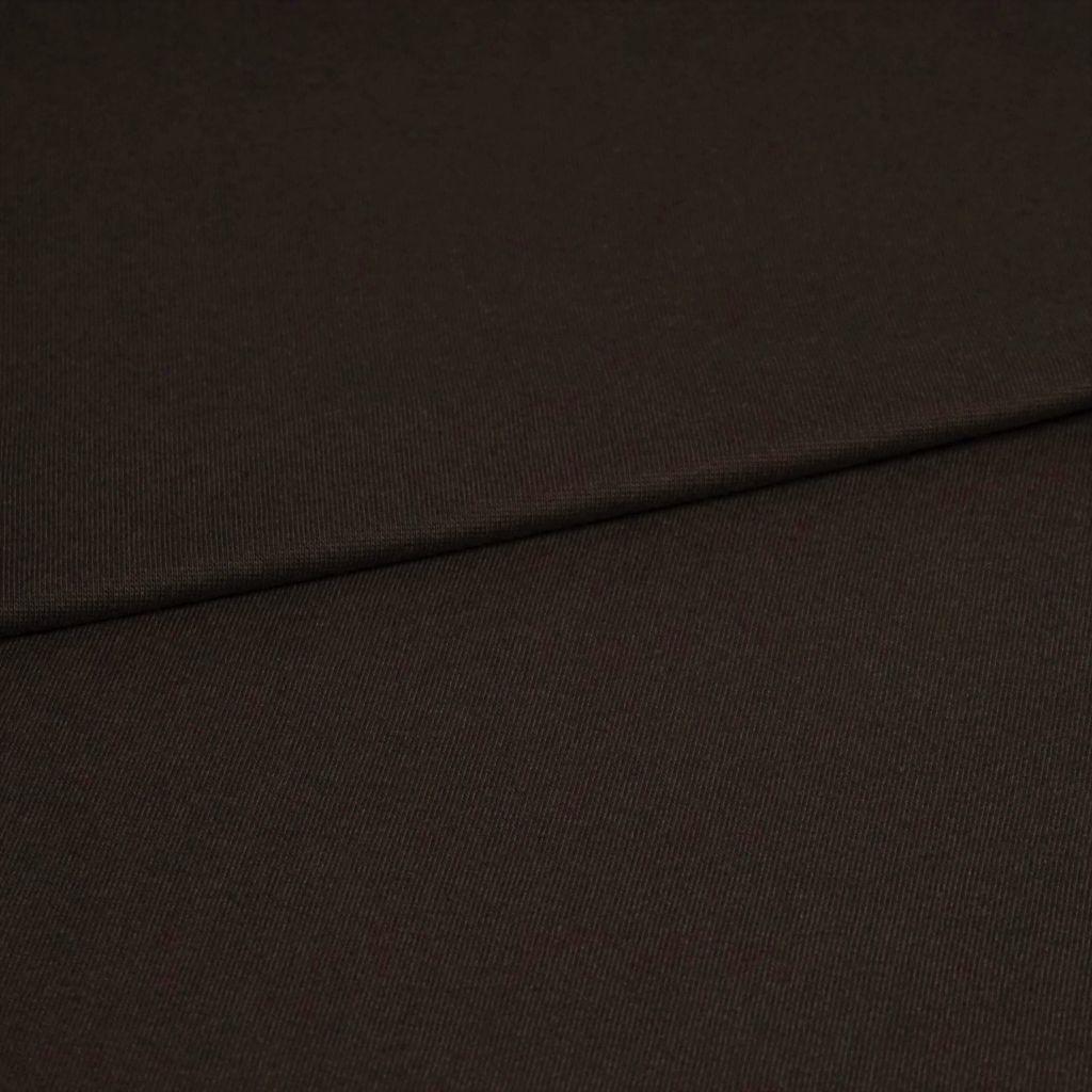 Bündchenware kaffeebraun – Bio