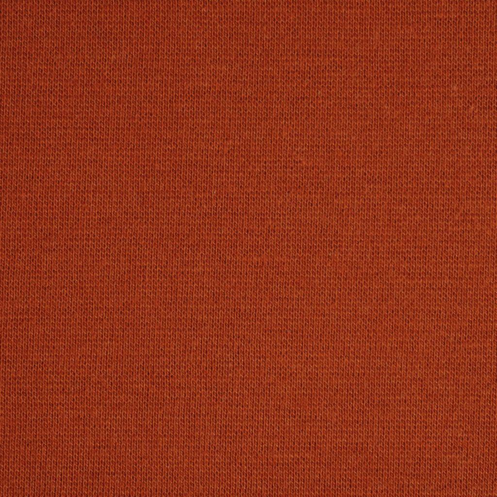Bündchenware rostbraun – Bio