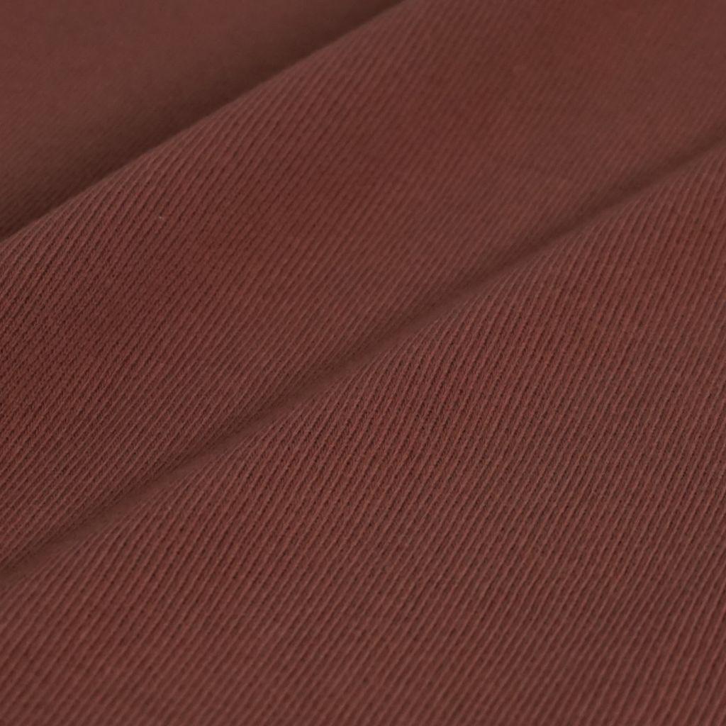Baumwoll-Strickstoff Sommerstrick kupferbraun
