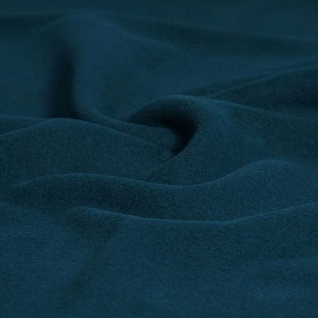 Baumwollfleece petrol - Bio