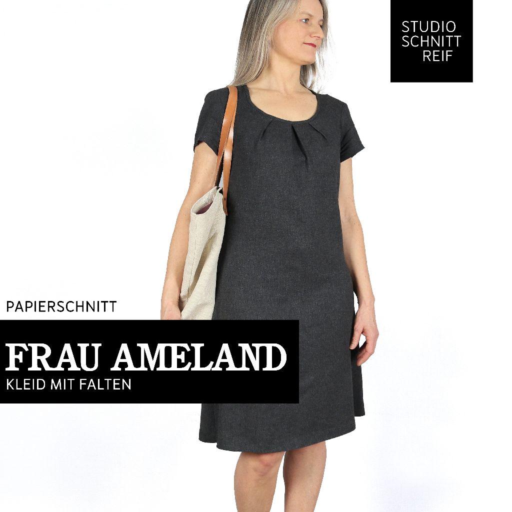 Papierschnittmuster Kleid Frau Ameland S-XL
