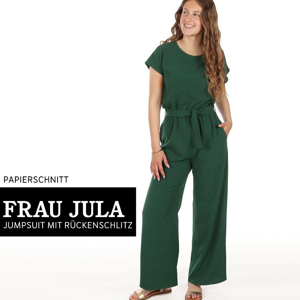 Papierschnittmuster luftiger Jumpsuit Frau Jula XS-XXL