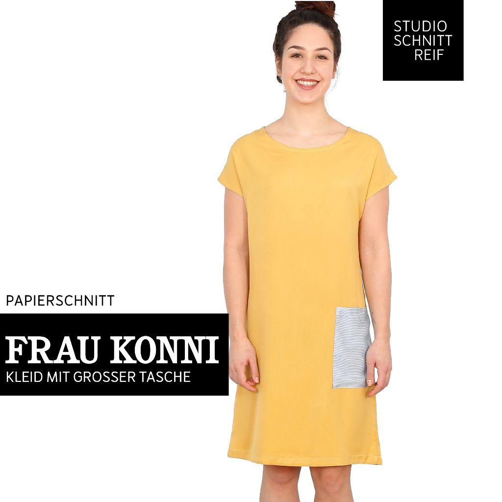 Papierschnittmuster Sommerkleid Frau Konni XS-XXL
