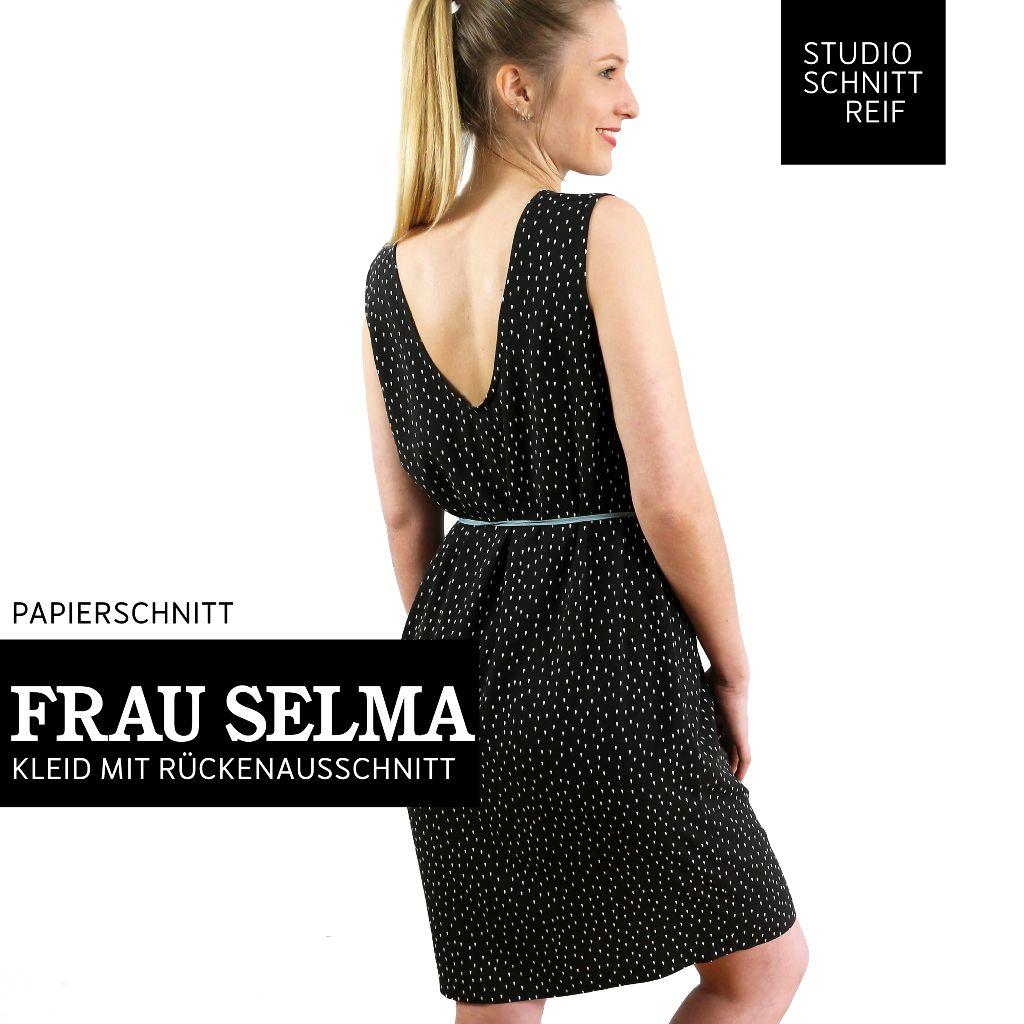 Papierschnittmuster Sommerkleid Frau Selma XS-XL