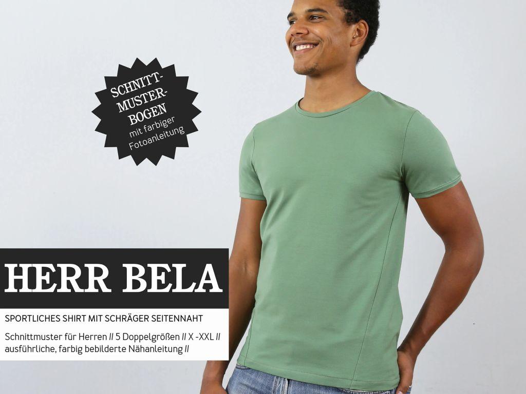 Papierschnittmuster Shirt Herr Bela S-XXL