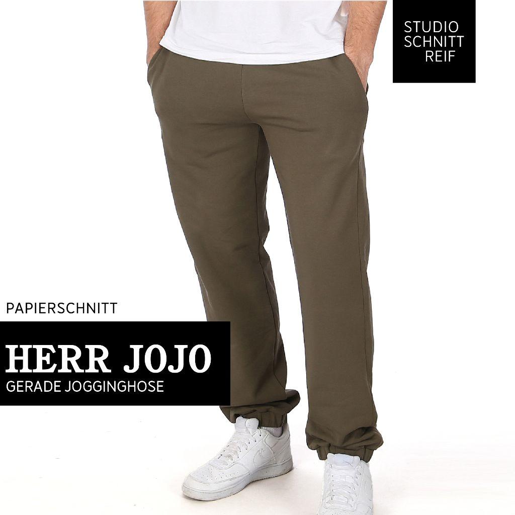 Papierschnittmuster Männer gerade Jogginghose Herr Jojo XS-X