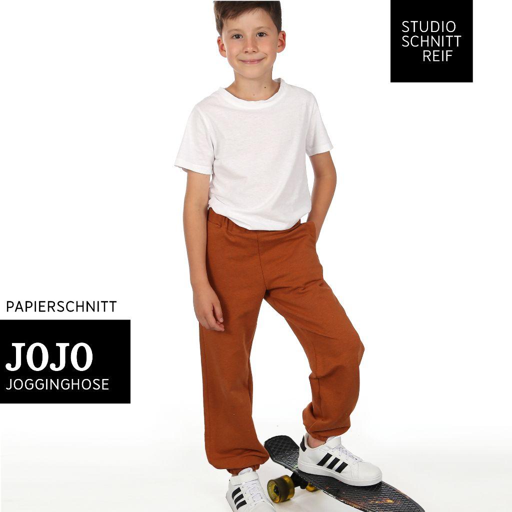 Papierschnittmuster gerade Jogginghose Jojo Gr. 86-152