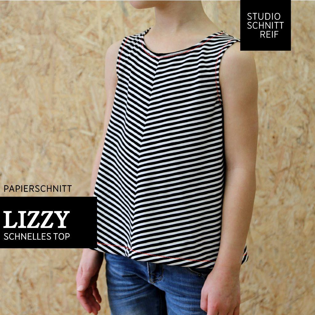 Papierschnittmuster Luftiges Sommertop Lizzy Gr. 74-152