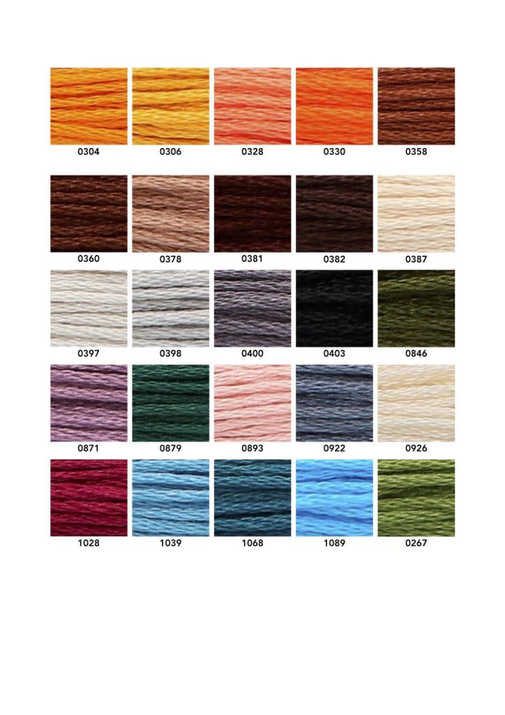 Preview: Handstickgarn Sticktwist Anchor Baumwolle 6-fädig