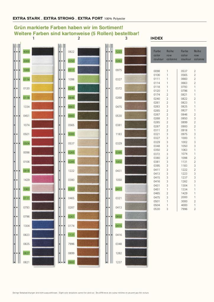 Polyesterfaden EXTRA STARK No.36 125m