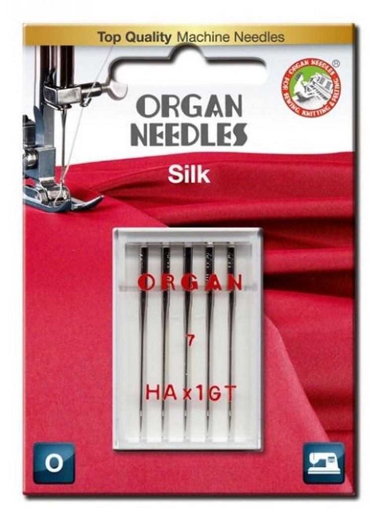 Nähmaschinennadeln Seide 55 5Stk.