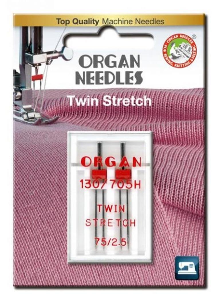 Nähmaschinennadeln Twin Stretch 75/2,5 2Stk.