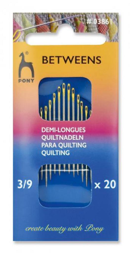 Nähnadeln halblang No.3-9 20Stk.