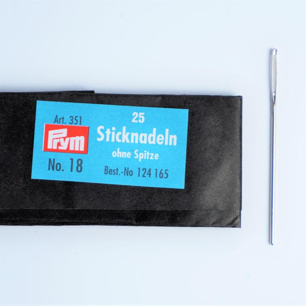 Sticknadeln ohne Spitze No.18 25Stk.