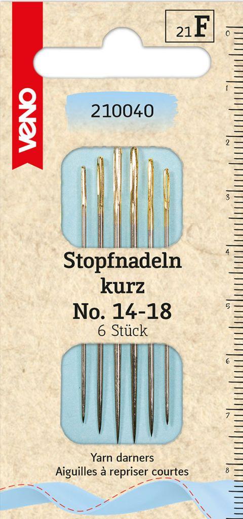 Stopfnadeln Wolle No.14/18 6Stk.
