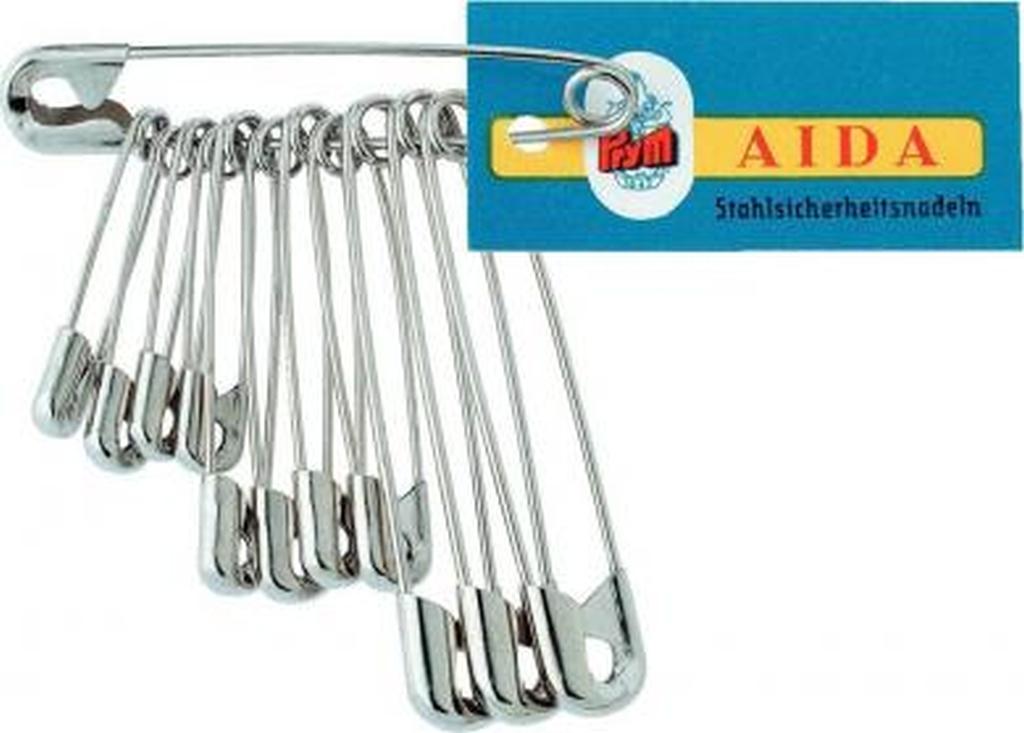 Sicherheitsnadeln Sortiment  im Bündel 12Stk.