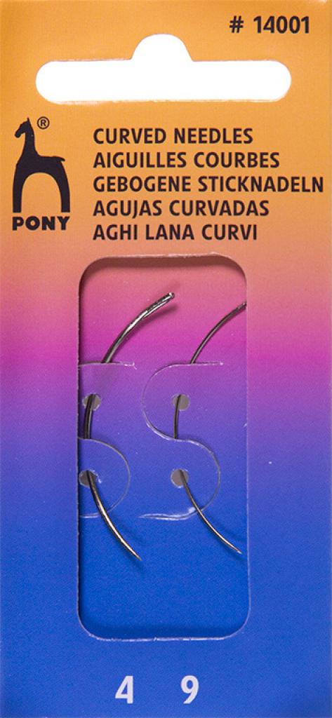 Polsternadeln gebogen No.4+9 2Stk.
