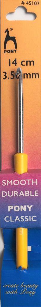 Häkelnadel 3,5mm Alu mit Griff