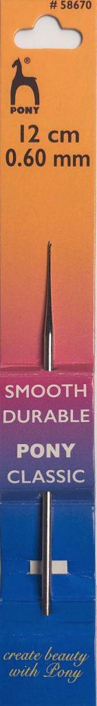 Häkelnadel 0,6mm mit Führungsfläche