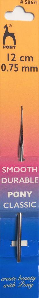 Häkelnadel 0,75mm mit Führungsfläche