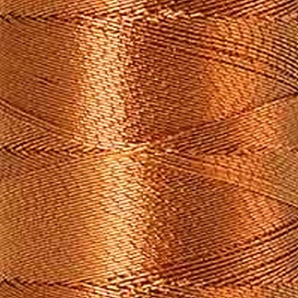 Maschinen-Stickfaden Metallic 100m kupfer