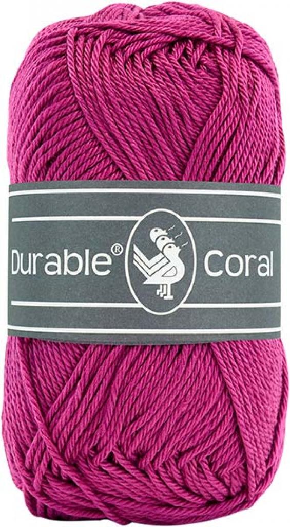 Baumwollgarn Durable Coral 50g violett