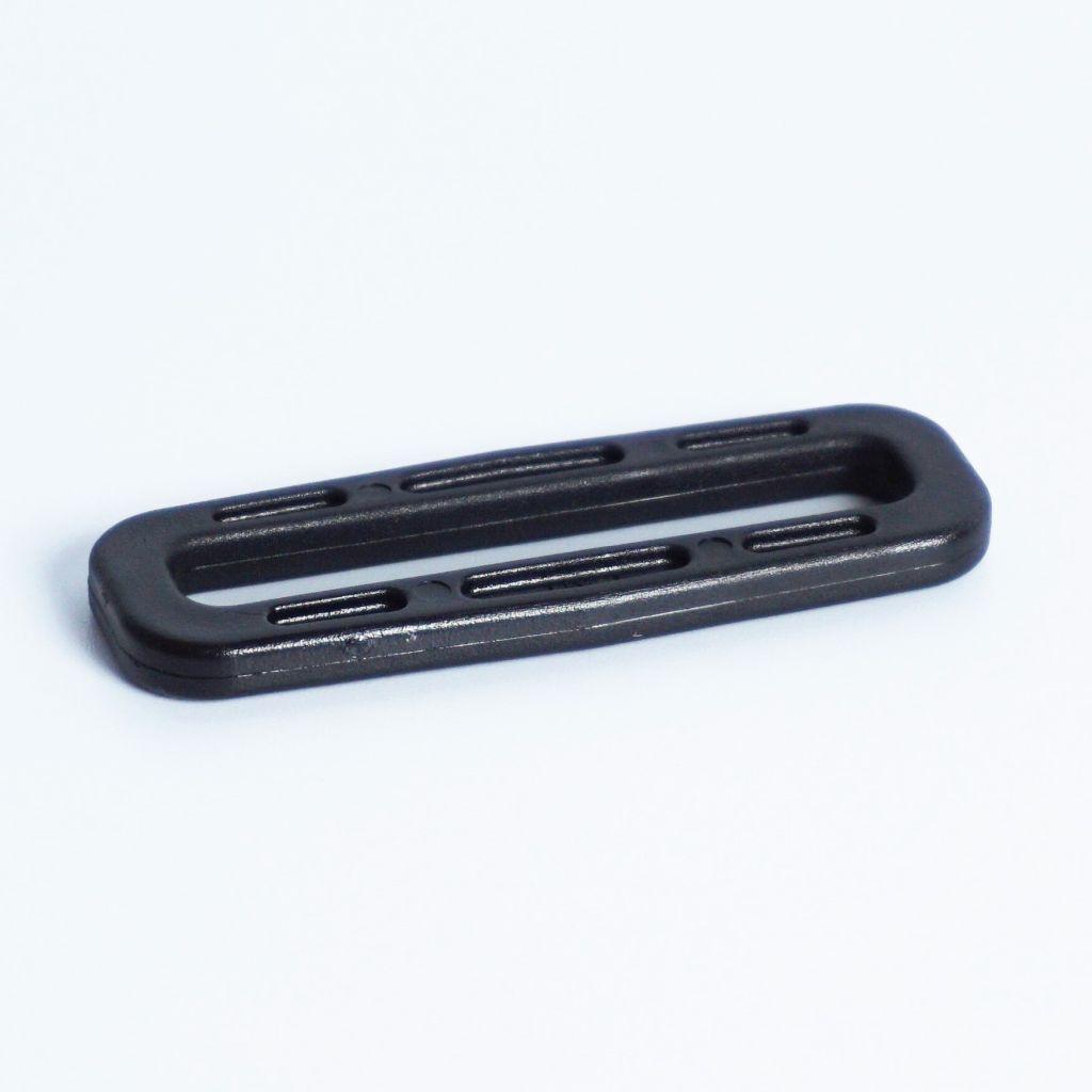 Ovalring Nylon schwarz 50mm