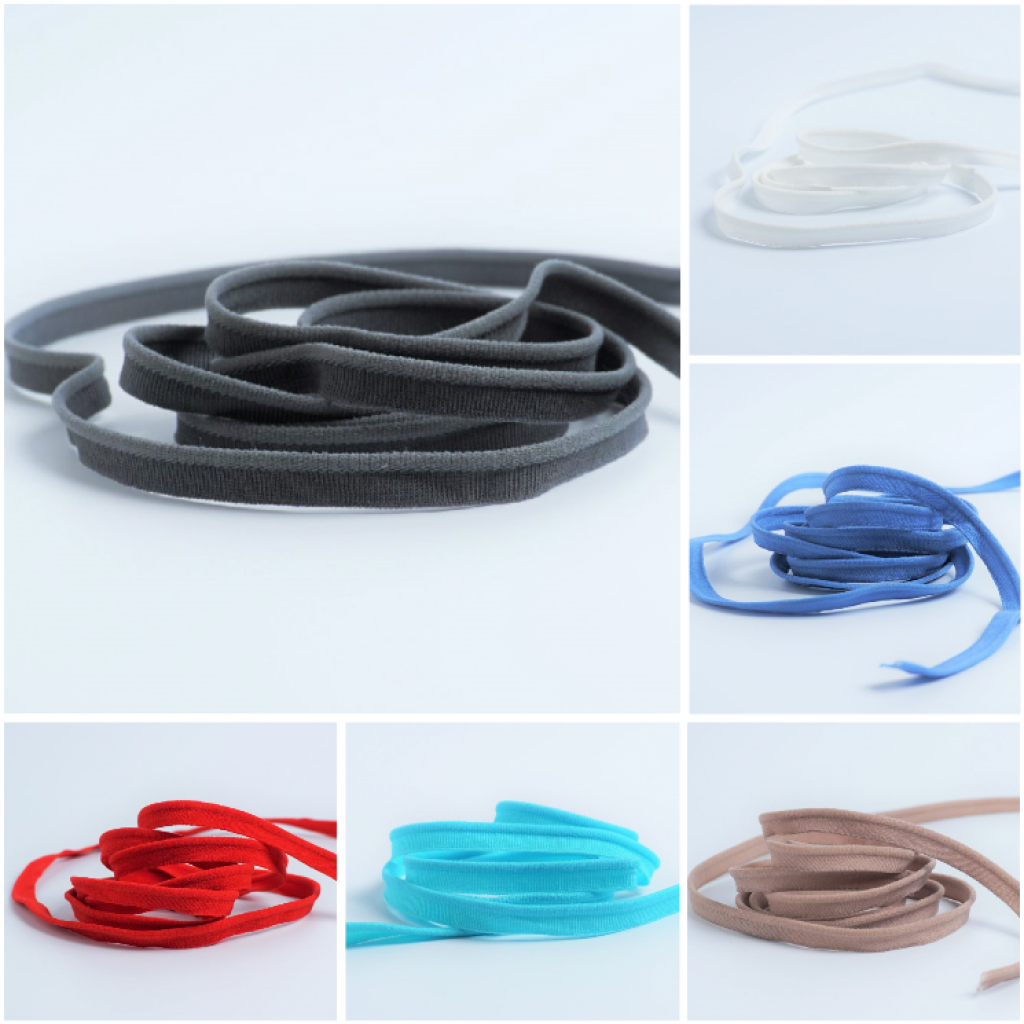 Paspelband elastisch 8mm