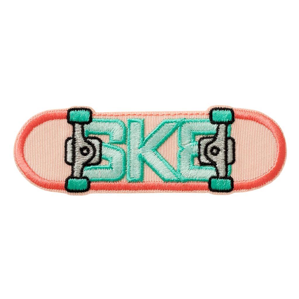Bügelbild Applikation Skateboard