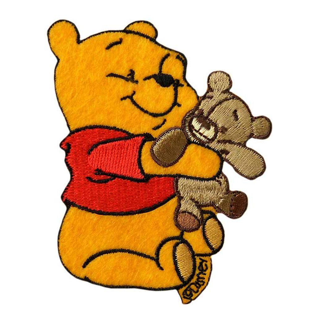 Bügelbild Applikation Winnie Pooh Pooh der Bär