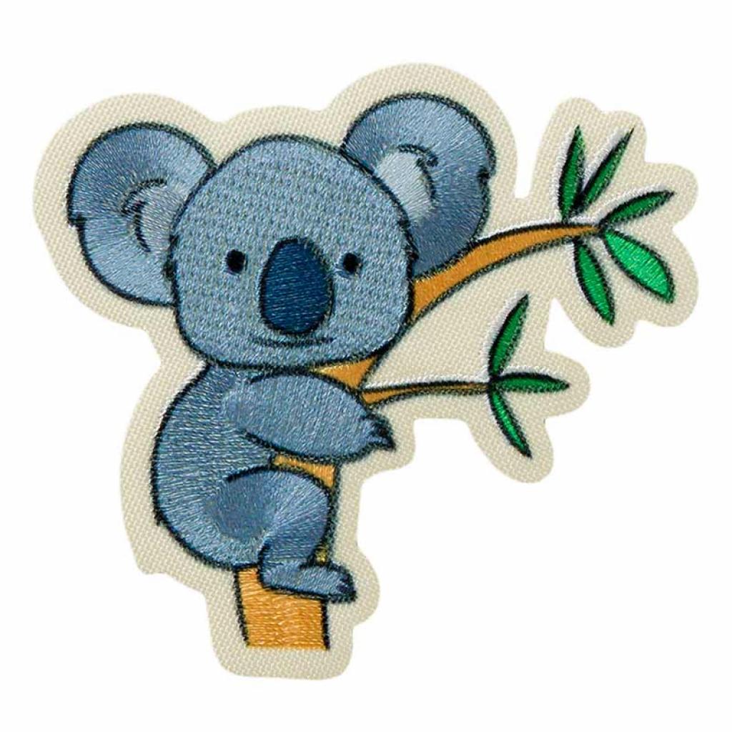 Bügelbild Applikation Recyclpatch Koala