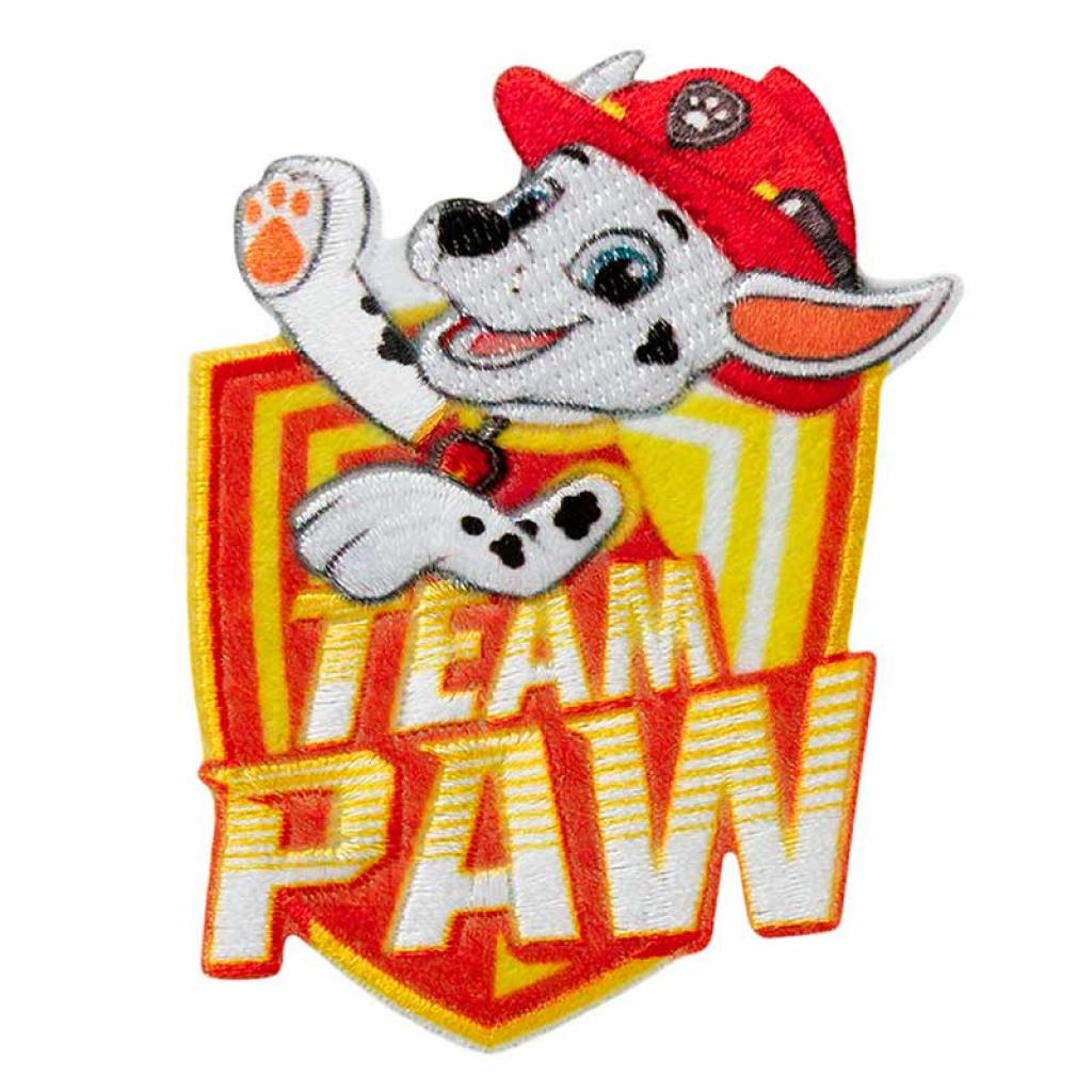Bügelbild Applikation Paw Patrol Hund