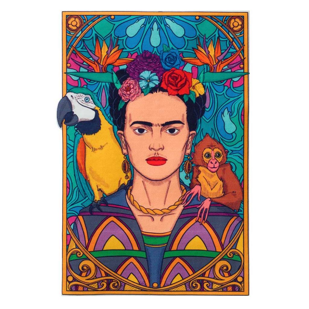 Bügelbild Applikation Patch Frida Kahlo Jungle XXL