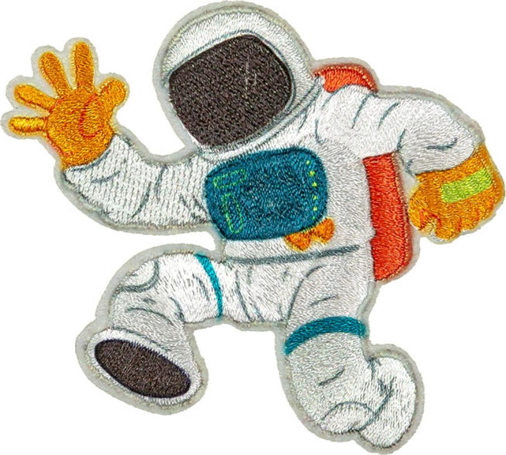 Bügelbild Applikation Astronaut