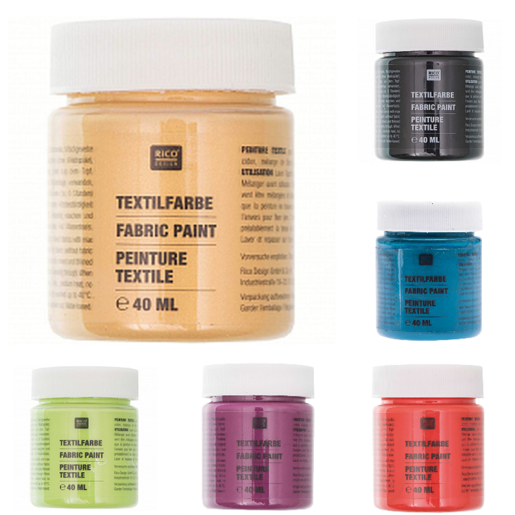 Textilfarbe für helle Stoffe 40ml