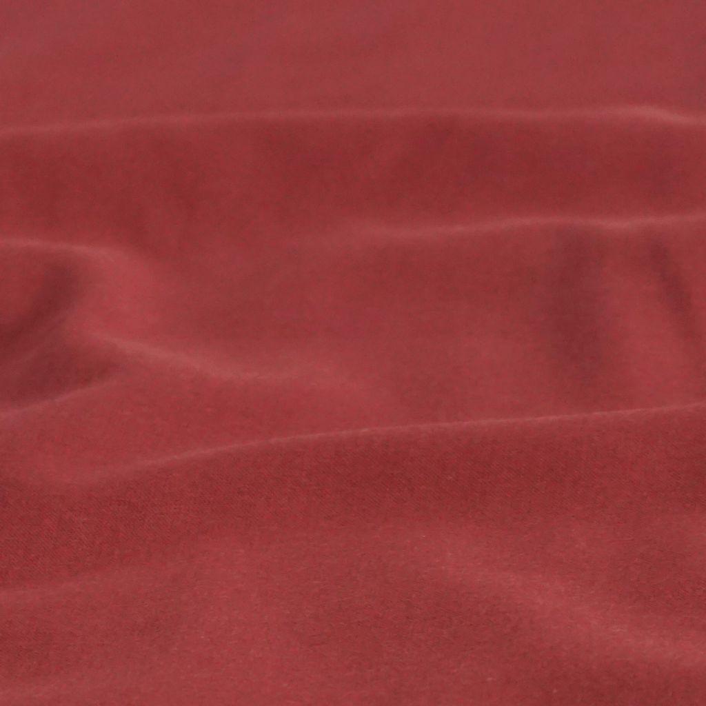 Baumwollpopeline marsala rot - Bio