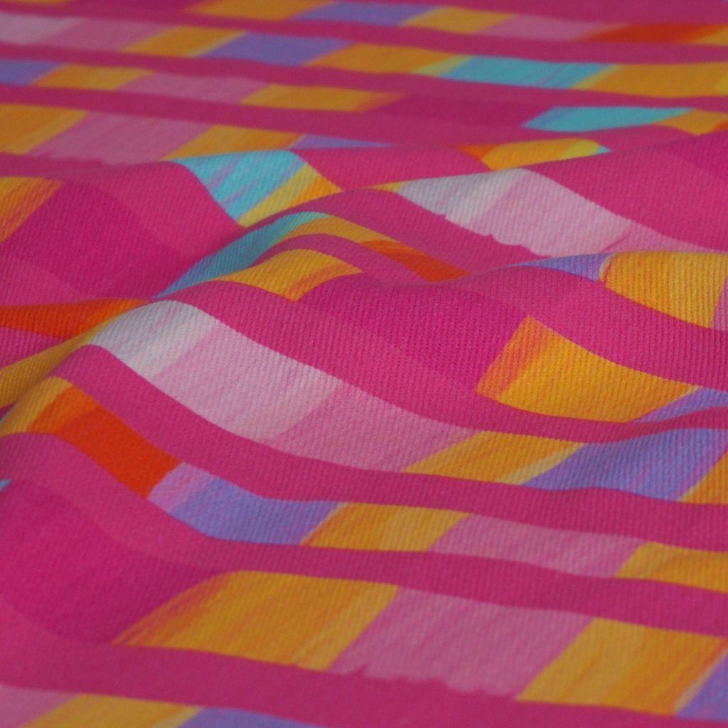 Baumwolltwill abstract blocks bunt - Karina+Kind