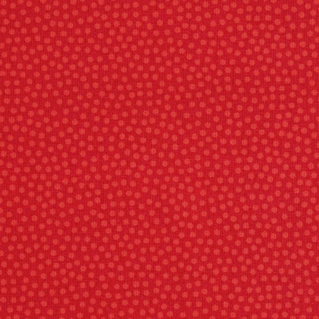 Baumwollstoff Dottys Punkte rot