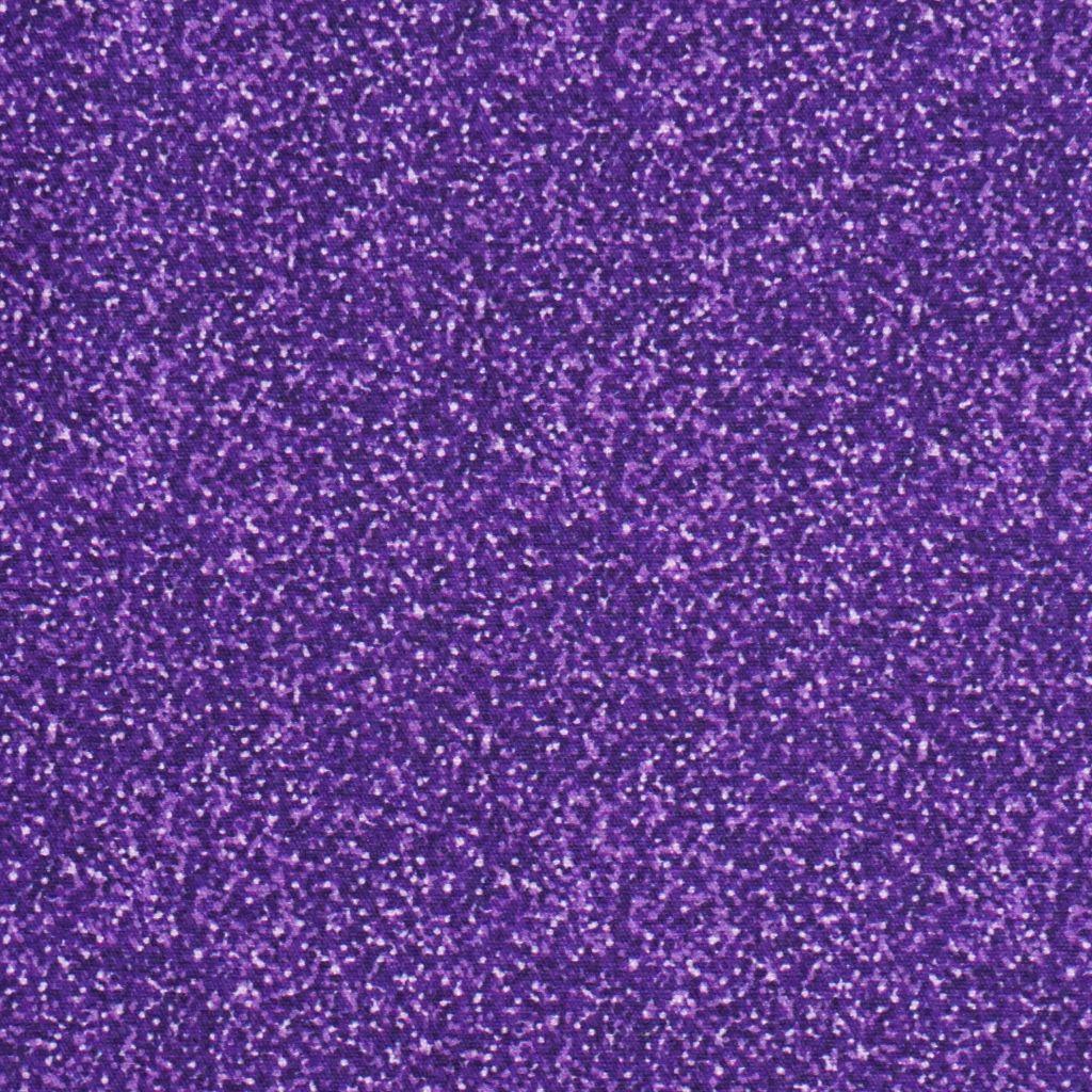 Baumwollstoff Motivdruck Glitteroptik lila violett