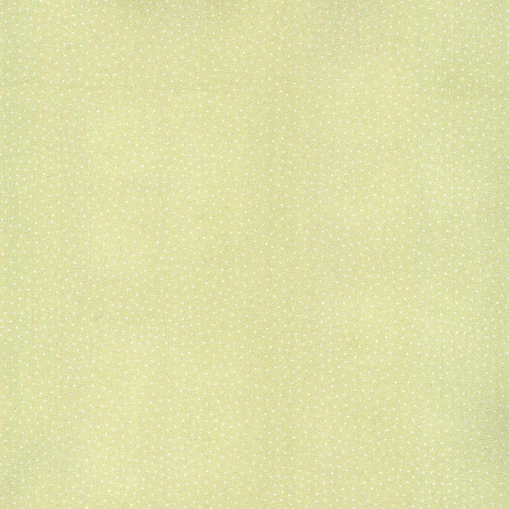 Baumwollstoff Fehmarn Tupfen grün – Bio – Westfalenstoffe