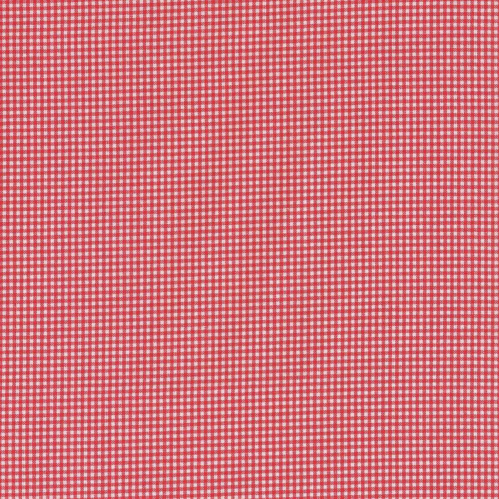 Baumwollstoff Vichy-Karo rot weiß – Westfalenstoffe