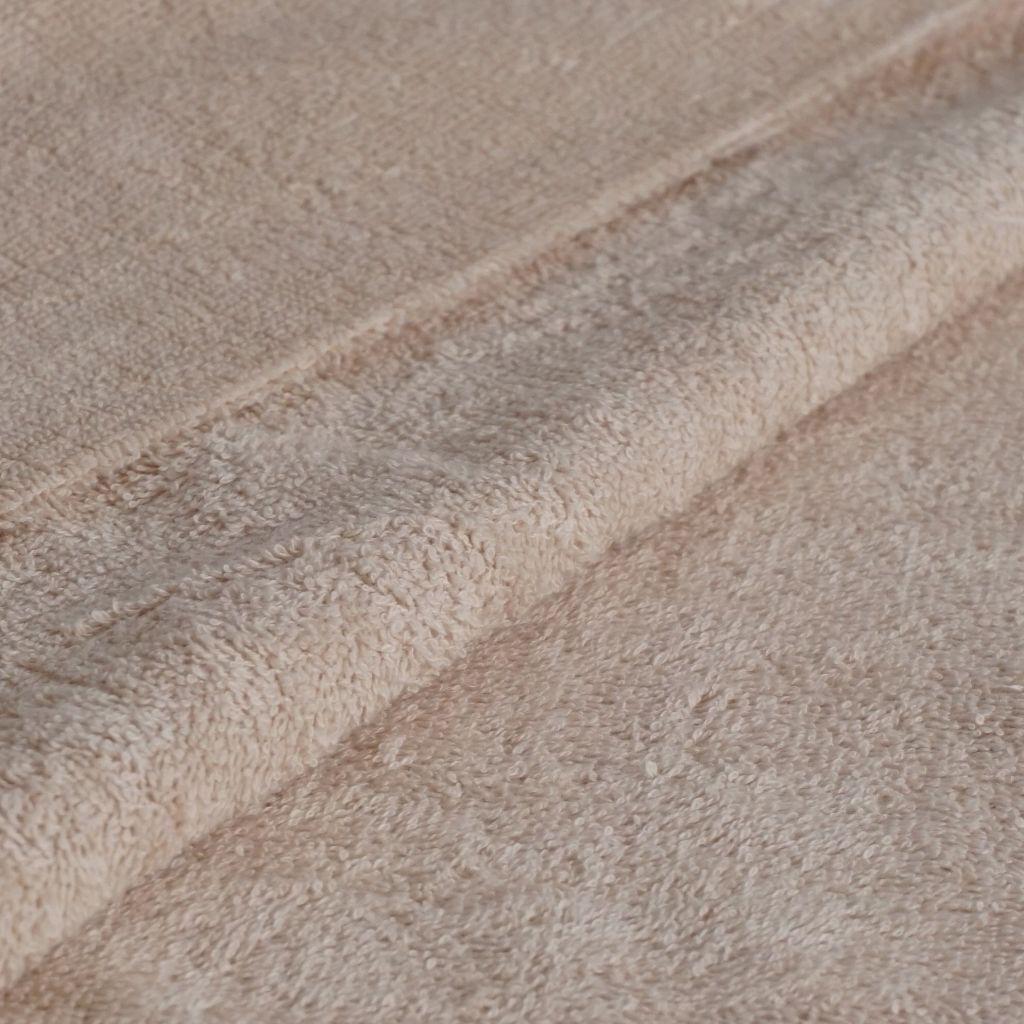 Frotteestoff aus Baumwolle beige