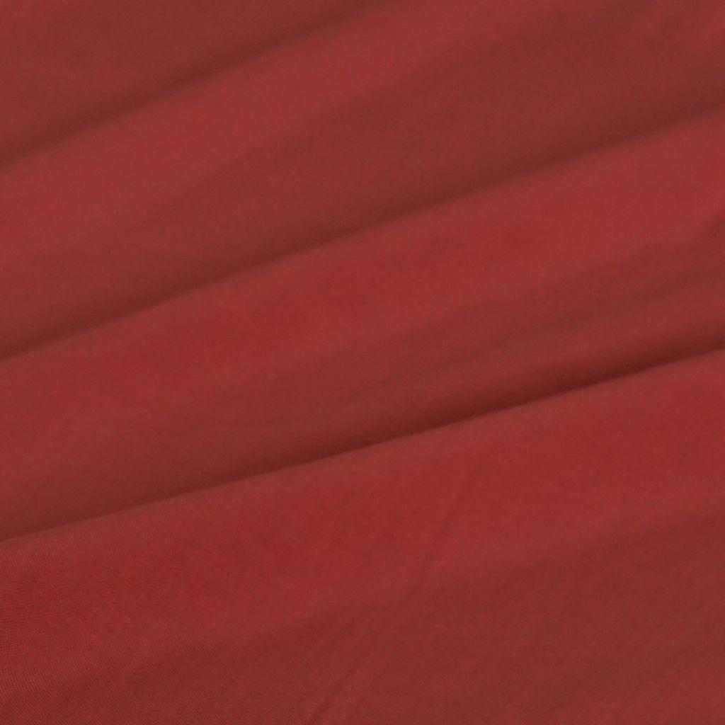 Viskosestoff Bambus Basic gewebt ziegelrot